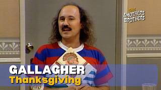 A Gallagher Thanksgiving  The New Smothers Brothers Comedy Hour [upl. by Segal]