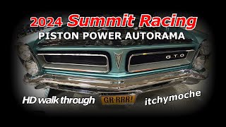 2024 Summit Racing Piston Power Autorama  Walk Through [upl. by Ardnassac]