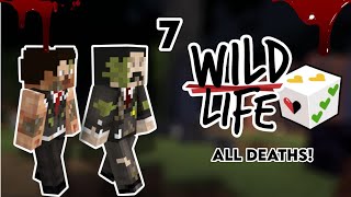 ALL Deaths on Wild Life SMP SESSION 7 [upl. by Dupaix]