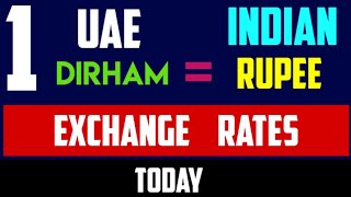 United Arab Emirates Dirham to INR Indian Rupee Rates Today 26 June 2024 1 AED to INR [upl. by Garrard676]