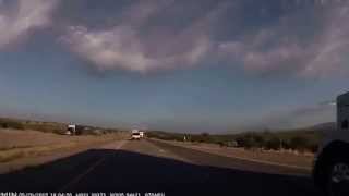 A Border Patrol check in dry Far West Texas Leaving Rio Grande for Van Horn 20150520 [upl. by Novyak]