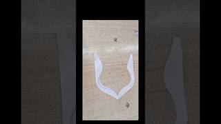 Gale ki design cutting ✂️✂️❤️ short video [upl. by Banyaz]