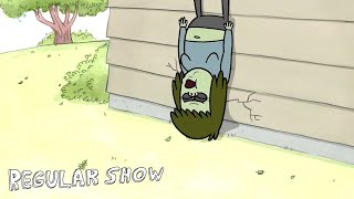 Regular Show  Rigby Punches Muscle Man  Death Punchies [upl. by Aguie]