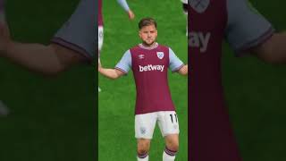 FIRST GOAL IN THE FIRST EPISODE OF THE NEW CAREER MODE whufc fc25 careermode [upl. by Queena150]