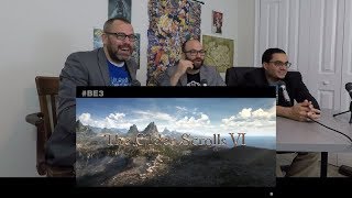 The Elder Scrolls VI E3 2018 Trailer Reaction [upl. by Ahsiyn]