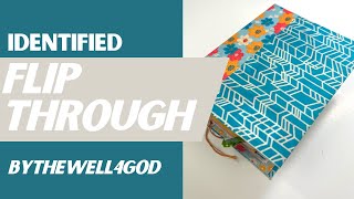 Identified Flip Through  Bythewell4God biblejournaling [upl. by Karb]