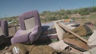 People turn Albuquerque Westside neighborhood into dumping ground [upl. by Nnyrat]