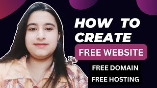 How To Create A Free Website On Google  With Free Domain amp Hosting  Full Tutorial In Hindi [upl. by Imnubulo]