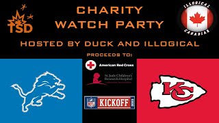 The Sports DisasterIllogical Canadian Charity Watch Party 2023 NFL Kickoff Game [upl. by Timothee664]