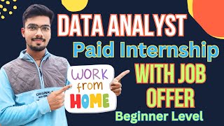 Data Analyst Internships  Internship with job offer  Internships for college students [upl. by Terb]