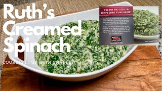 Ruths Chris Creamed Spinach Ruths ACTUAL recipe Easy and Delicious Recipe [upl. by Ardnal228]