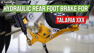 Hydraulic Rear Foot Brake for Talaria XXX [upl. by Miltie]