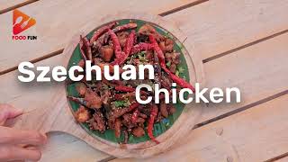 Easy Spicy Szechuan Chicken that you can make at home [upl. by Htebirol]