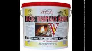 VITCAS Render and Heat Resistant Plaster  Plastering Around Fireplace [upl. by Cilka864]