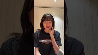 永野芽郁 Mei Nagano Instagram Live 20230831 [upl. by Orimlede499]