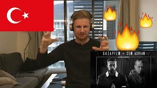 EPIC Gazapizm  Kalbim Çukurda ft Cem Adrian  TURKISH RAP REACTION [upl. by Nilerual]