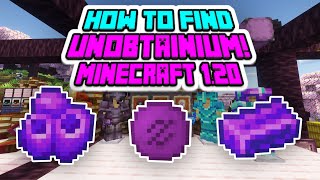 How to find Unobtainium Ore in Minecraft 120  All The Mods 9  ATM9  Unobtainium Charm [upl. by Lumbye620]