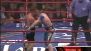 Funniest Boxing Incident of 2005 Ricky Hattons Low Blow [upl. by Kramlich]