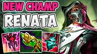 CHALLENGER SUPPORT PLAYS RENATA GLASC  CHALLENGER RENATA SUPPORT GAMEPLAY  124 [upl. by Dich587]