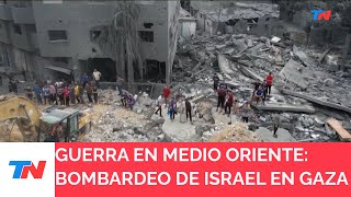 GUERRA EN MEDIO ORIENTE I Nuevo bombardeo de Israel a Hamas en Gaza [upl. by Rosmarin700]