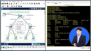 Configure VTP Pruning and Allow Vlans on Cisco Switch Speak Khmer [upl. by Chivers12]