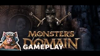 Monsters Domain Gameplay PL  Pierwszoosobowy Symulator Upadłego Boga [upl. by Aenit]