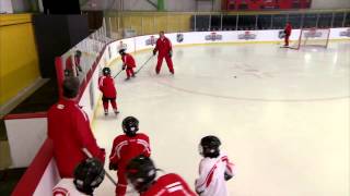 NHL Hockey Skills Pinching at the Blue Line From Canadian Tire Hockey School [upl. by Alyks]