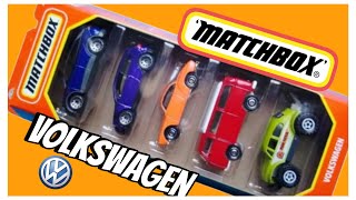 Matchbox Volkswagen 5Pack [upl. by Nonac]