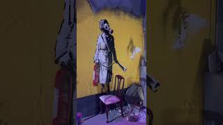 The Art of Banksy Without Limits banksy art exhibition shorts [upl. by Aikcin497]