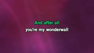 Ryan Adams  Wonderwall Karaoke Version [upl. by Jeffers98]