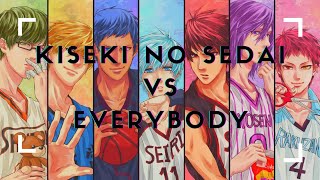 Member Kiseki No Sedai VS Everybody  Kuroko No Basketball  Epic Moments [upl. by Aytida]