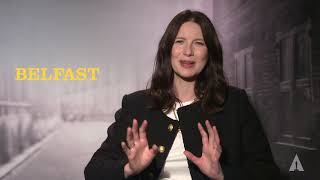 BELFASTs Caitriona Balfe  Tricks of the Trade Mastering a Belfast Accent [upl. by Saudra]