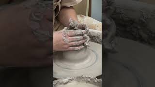 🌾 ceramic pottery clay handmade relax homedecor satisfying clayart керамика [upl. by Vashti]