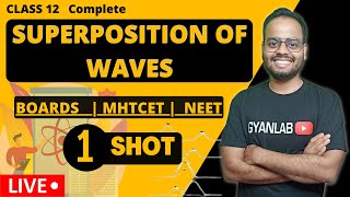 One Shot Lecture  Class 12  Chapter 6  Superposition of Waves  Gyanlab  Ajay Patel [upl. by Sileray]