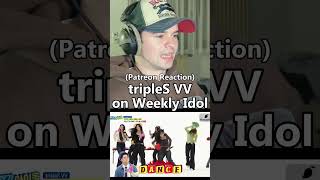 tripleS Visionary Vision on Weekly Idol triples visionaryvision vv reaction kpop [upl. by Kamerman393]