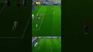 Messi GOAL in 01 second efootball football soccer [upl. by Kurman631]