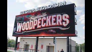 Fayetteville Woodpeckers Home Debut [upl. by Eckhardt]