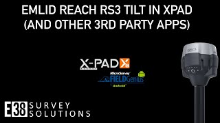 Emlid Reach RS3 Tilt Compensation in XPAD and other 3rd party software [upl. by Risteau84]