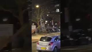 Violent Gang Attacks Police And Civilians In Amsterdam [upl. by Adnaluy404]