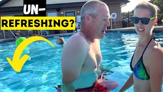 Swimming In The Rain Plus A Grill Hack Sevierville TN [upl. by Zoes]