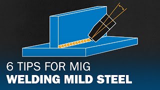 6 Tips for MIG Welding Mild Steel [upl. by Rednasela202]