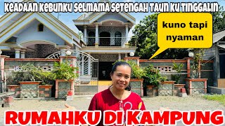 RUMAHKU DI KAMPUNG SETELAH 5 BULAN DAN KEADAAN KEBUNKU SEKARANG [upl. by Eiryt]