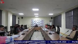 Procurement Livestream of DPWH Cagayan 2nd DEO on November 29 2024 [upl. by Nybor]