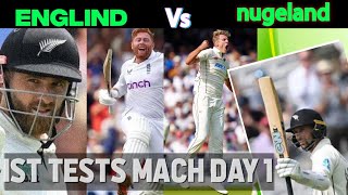 England versus New Zealand 1st test match [upl. by Eilahtan]