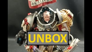 JoyToy Warhammer 40K Grey Knights Kaldor Draigo unbox 1\18 [upl. by Magnien]