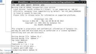 Verilog Using Synopsys VCS on a CentOS Virtual Machine [upl. by Braun]