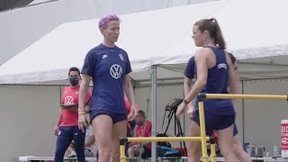 MICD UP Megan Rapinoe at Olympic PreCamp [upl. by Altaf736]