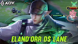 AOV  ELANDORR GAMEPLAY  DS LANE  ARENA OF VALOR [upl. by Ailedua]