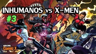 INHUMANOS vs XMEN 03  La situación se complica  Comic en español  Narrado [upl. by Garris287]