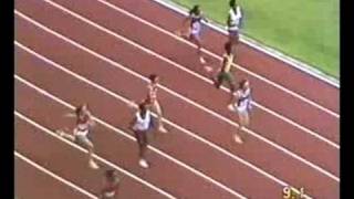 1983 World Champs 100m Semi Final women [upl. by Woodberry]